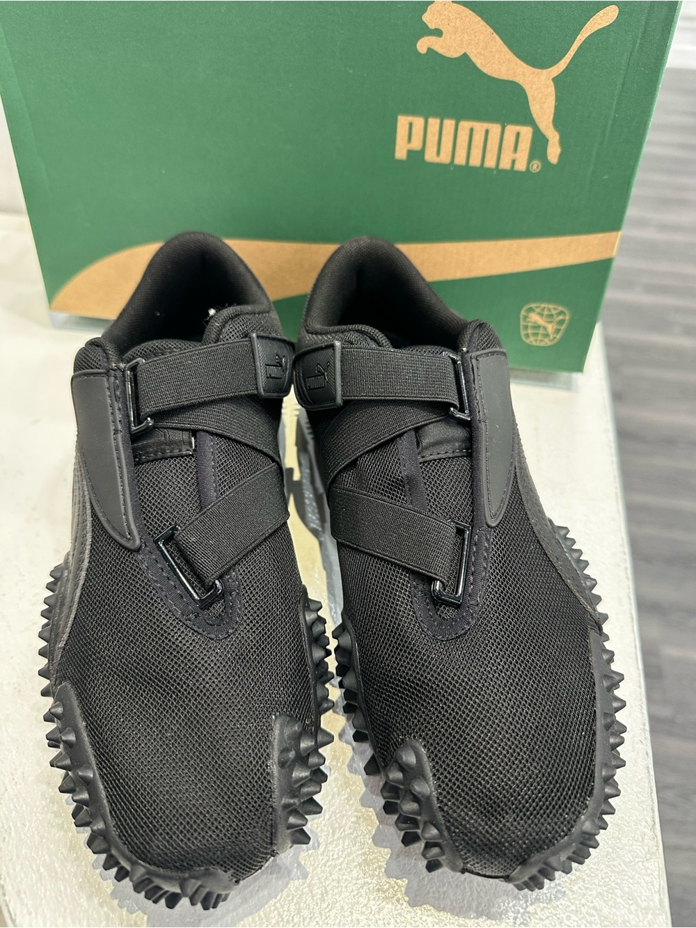 Puma Mostro OG New With Box  multiple woman’s sizes  Black on Black